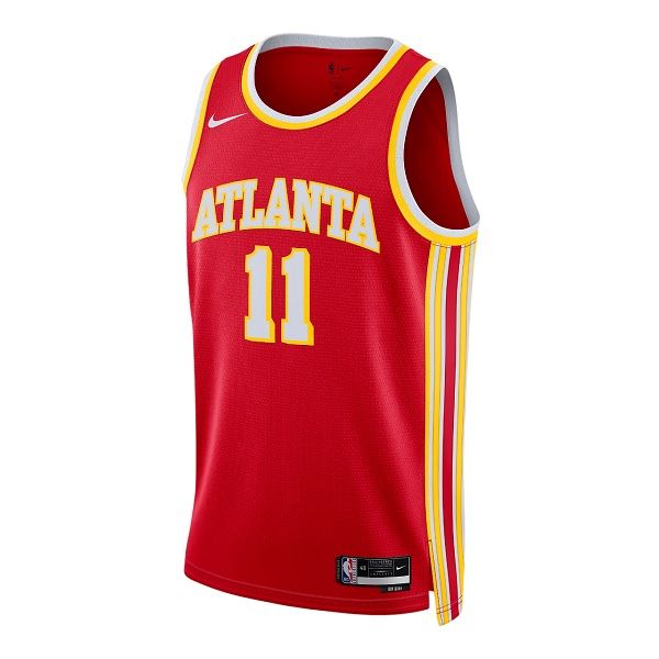 Red Nike NBA Atlanta Hawks Young #11 Swingman Jersey