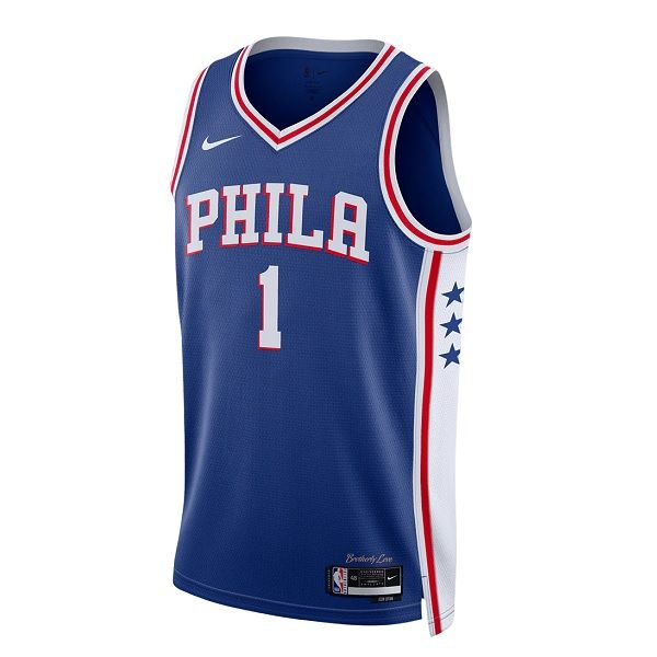 Nike NBA Philadelphia 76ers Team Issued Courtside Jacket AR8777