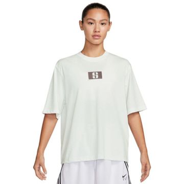 WMNS SABRINA BOXY BASKETBALL TEE 'SUMMIT WHITE'