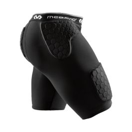 SHORT WITH THIGH PROTECTION CONTOURED WRAP-AROUND HEX