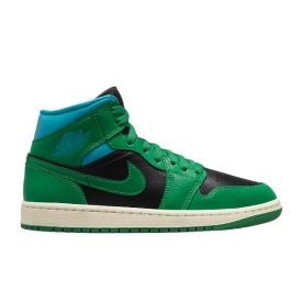 WMNS JORDAN 1 MID 'LUCKY GREEN AQUATONE'