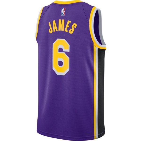 LEBRON JAMES LAKERS STATEMENT EDITION 2020 NBA SWINGMAN JERSEY CV9481 513