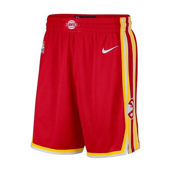 Brooklyn Nets Nike Association Swingman Shorts - Mens