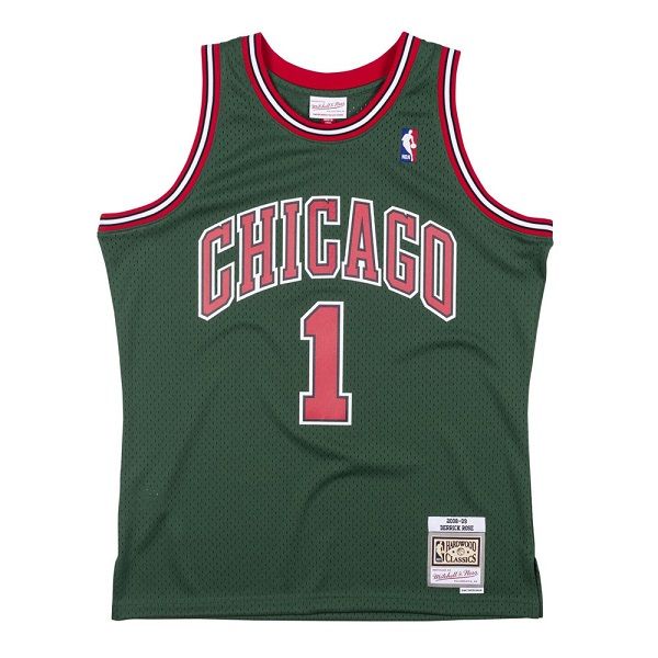 Derrick Rose Chicago Bulls NBA basketball signature retro shirt